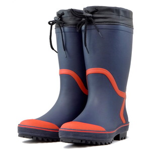 コーコス HB-788 紳士カバー付きカラーブーツ RD/NV L コーコス HB-788 紳士カバー付きカラーブーツ RD/NV L