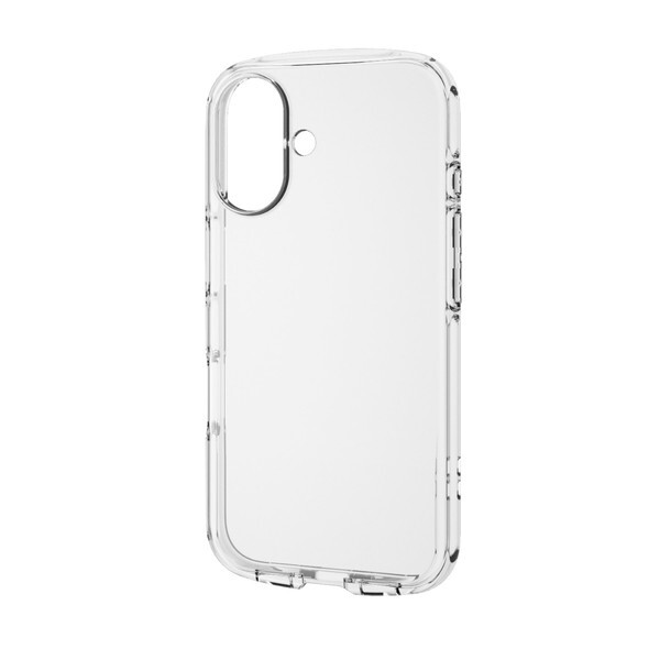 ELECOM PM-A24ATSLUCCR �N���A [iPhone16 TOUGH SLIM LITE �P�[�X]