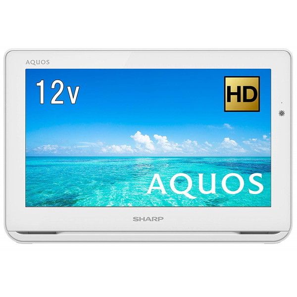 【正規品在庫】未使用・展示品☆SHARP/シャープ 2T-C12AF AQUOS ポータブル 液晶テレビ 12V型 ブラック 小型 防水 TV タッチパネル ワイヤレス♪ その他