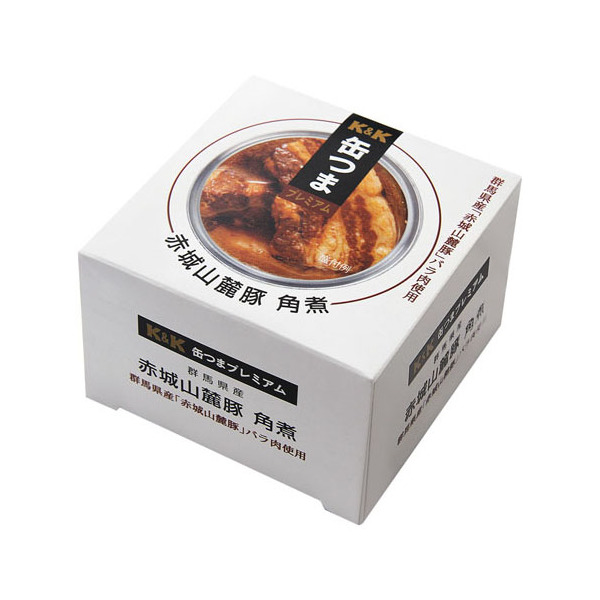 缶つま　激安の新品・型落ち・アウトレット　赤城山麓豚角煮　群馬県産　XPRICE　150g　×6　家電　プレモア)　通販　エクスプライス　(旧　PREMOA　国分　KK