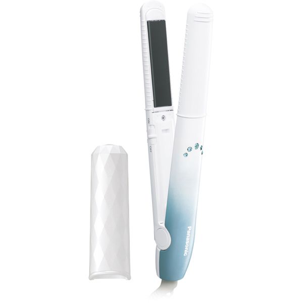 【新品】パナソニック ヘアーアイロン ミニコテ 2Way　EH-HV16　ブルー PANASONIC EH-HV16-A ブルー ミニコテ 2Way [コンパクトアイロン
