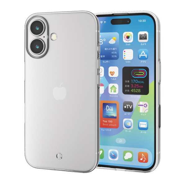 ELECOM PM-A24AUCTCR NA [iPhone16 \tgP[X]