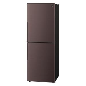 冷蔵庫 SHARP SHARP SJ-PD28P-T アコールブラウン [冷蔵庫 (280L・右開き)] | 激安の
