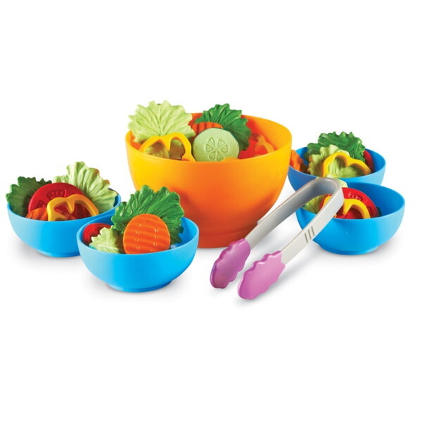 LEARNING RESOURCES LER 9745 New Sprouts Garden Fresh Salad Set