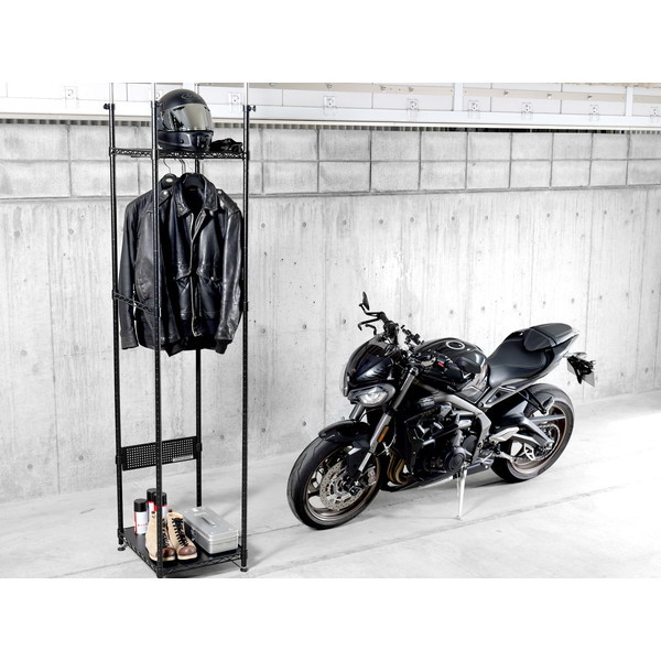 DOPPELGANGER DDS630-BK バイシクルハンガー2 ブラック [自転車保管用