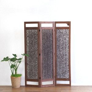 サンフラワーラタン アジアン ロースクリーン 4連 SW22-4CF 　美品 サンフラワーラタン アジアン ロースクリーン 4連 SW22-4CF