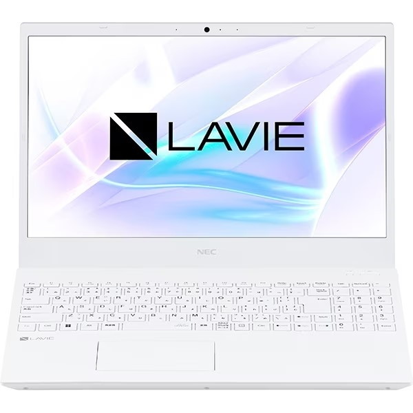 NEC PC-N1570GAW パールホワイト LAVIE N15 [ノートパソコン 15.6型 / Win11 Home / DVDスーパーマルチ  / Office搭載]