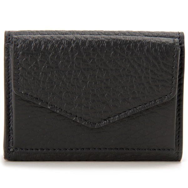 Maison Margiela ���]���}���W�F�� �O�܂���z �u���b�N S36UI0 416 P4455 T8013 TRI FOLD WALLET BLACK �y���s�A���i�z
