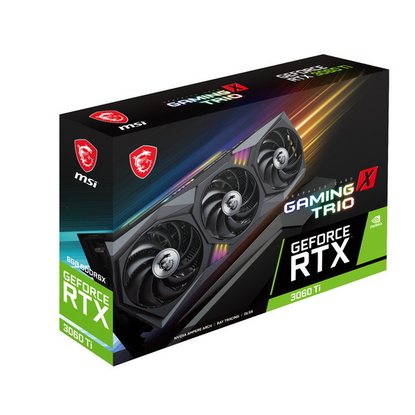 MSI GeForce RTX 3060 Ti GAMING X TRIO 8GD6X MSI GeForce RTX 3060 Ti GAMING  X TRIO 8GD6X [グラフィックボード]