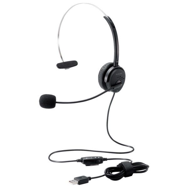 ELECOM HS-HP29UBK I[o[wbh Ў USB 30mmhCo ubN