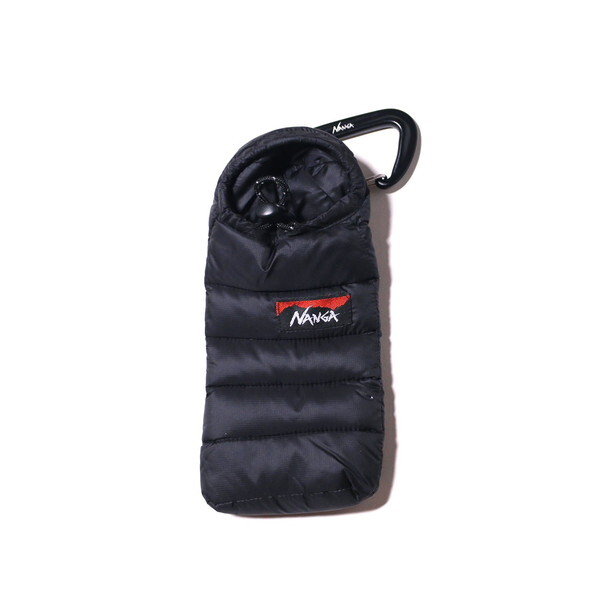 NANGA iK Mini sleeping bag phone case BLK - NA2441-3A101-A N0003203 [~jX[sOobOtHP[X]