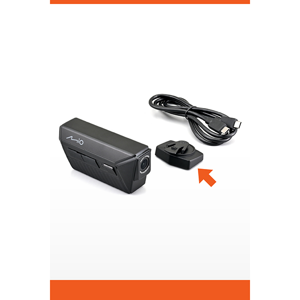 デイトナ(Daytona) バイク ドラレコ MP20/MP30GPS用 補修品 ヘルメット