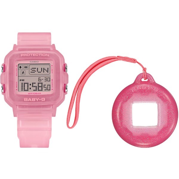 CASIO BGD-10KG-4JR �s���N Baby-G+PLUS [�N�H�[�c�r���v (���f�B�[�X�E�H�b�`)]