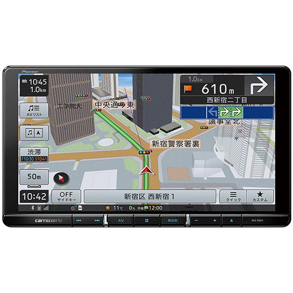 美品pioneer AVIC-RQ911 楽ナビ 【ジャンク品】カロッツェリア AVIC