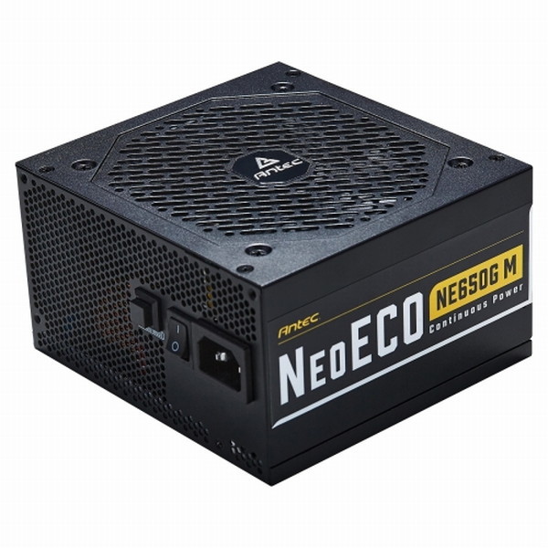 電源ユニット GOLD 650 NeoECO 新品　未使用　未開封　Antec ANTEC 価格.com - NE650G投稿画像・動画 Gold NeoECO 電源ユニット