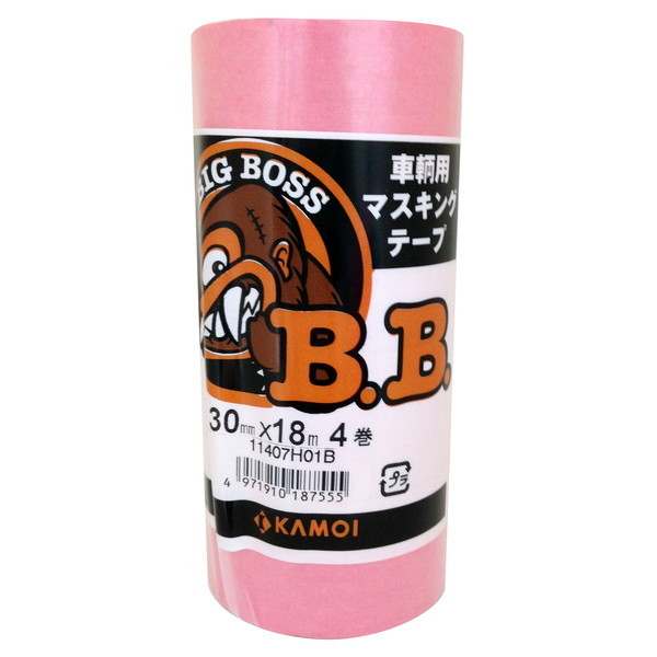 J BIG BOSS ԗhp}XLOe[v 4pbN 30mm×18m