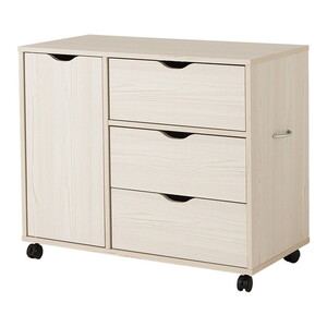 アイリスオーヤマ W654P ホワイト/フレンチオーク [ウッドトップ