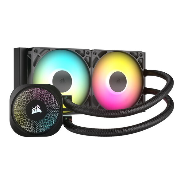 3個セットCORSAIR CPUクーラー ブラック CW-9060092-WW Corsair CW-9060092-WW ブラック NAUTILUS 240 RS ARGB [CPUクーラー