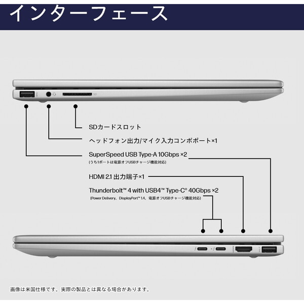 HP 832Q5PA-AAAB ナチュラルシルバー ENVY x360 15-fe0000 G1モデル ...