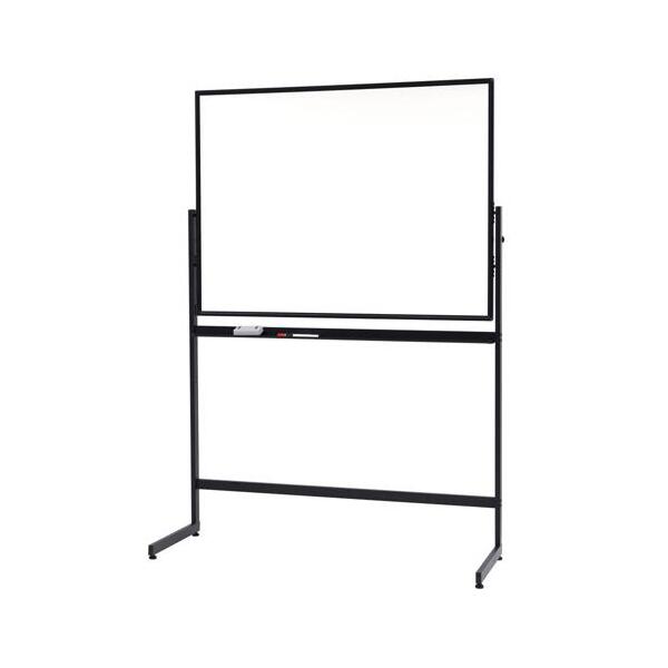 �y�@�l����z Netforce WB-SL1290-W-BK �u���b�N�t���[�� FLEX BOARD (�t���b�N�X�{�[�h) [�z���C�g�{�[�h �r�t�� �Ж� �X�`�[�� ��1200×����900mm]