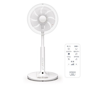 日立 HEF-DL300G うちわ風 [リビング扇風機 (DCモーター搭載/リモコン付き)]