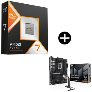 CPUマザーボードのセット AMD 2600x AMD Ryzen 9 9950X3D CPU + ASUS TUF-GAMING X870-PLUS WIFI