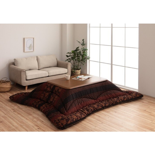 イケヒコ・コーポレーション 1160180060101 万葉 大判正方形 セット BR 205X205 ブラウン