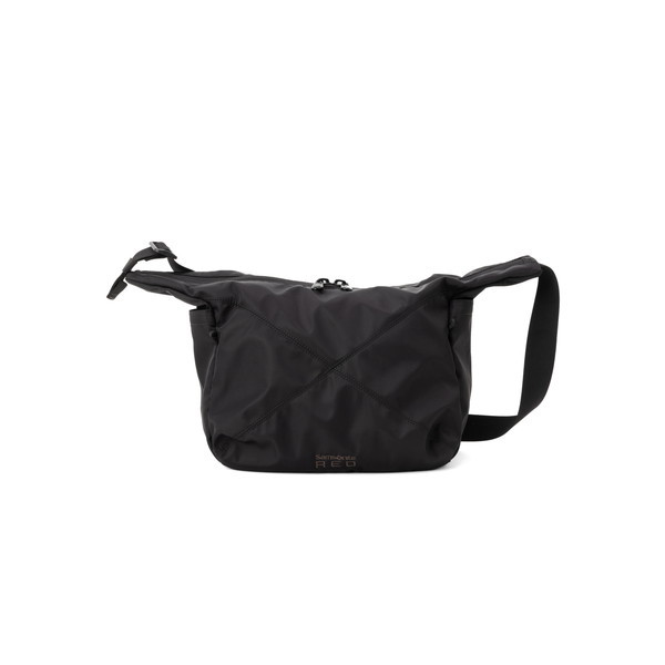 サムソナイト QO7*09004 URBANZ ZAC SHOULDER BAG M BLACK [ショルダー