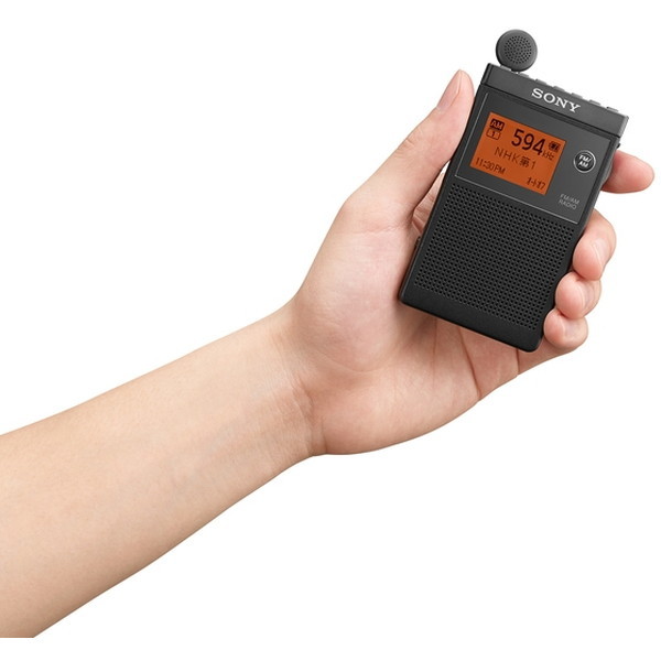 SONY FM/AMラジオ　SRF-R356 ブラック SONY SRF-R356 ブラック [FMステレオ/AMラジオ] | 激安の新品