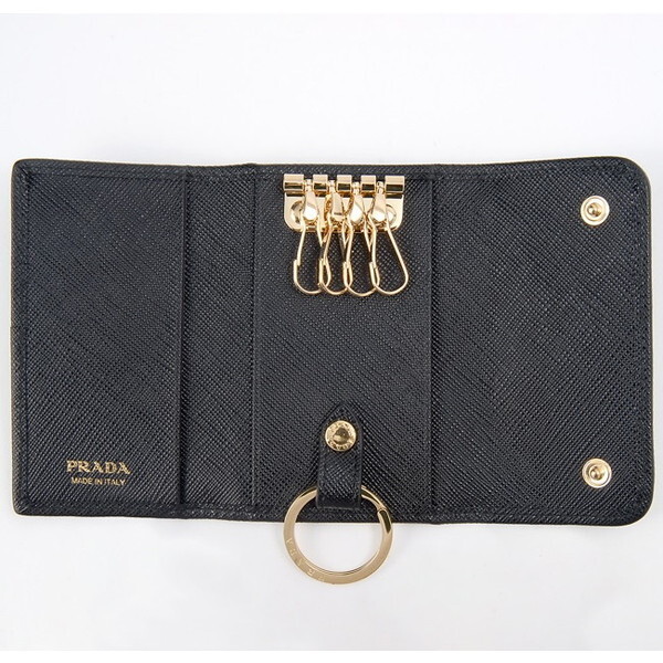 PRADA プラダ キーケース ブラック 1PG004 2DMI F0002 KEY CASE