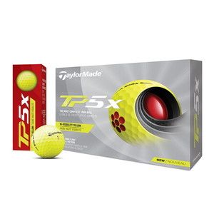 【日本正規品】 TP5X ゴルフボール 2021年モデル 1ダース(12個入り) イエロー