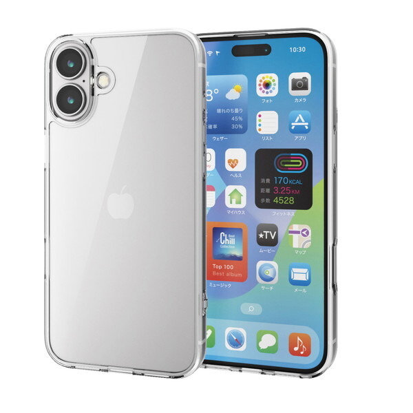 ELECOM PM-A24BHVCG1CR [iPhone16 Plus nCubhP[X]