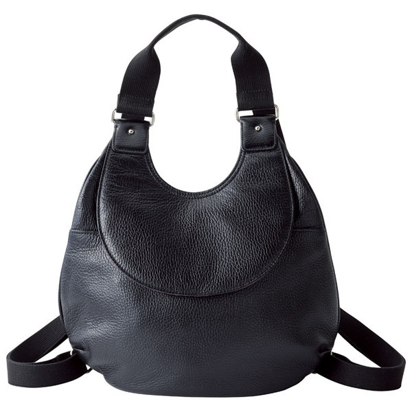 良品工房 良品工房 日本製牛革リュック（ブラック） M19-155 良品工房 良品工房 日本製牛革リュック（ブラック） M19-155 | 激安の