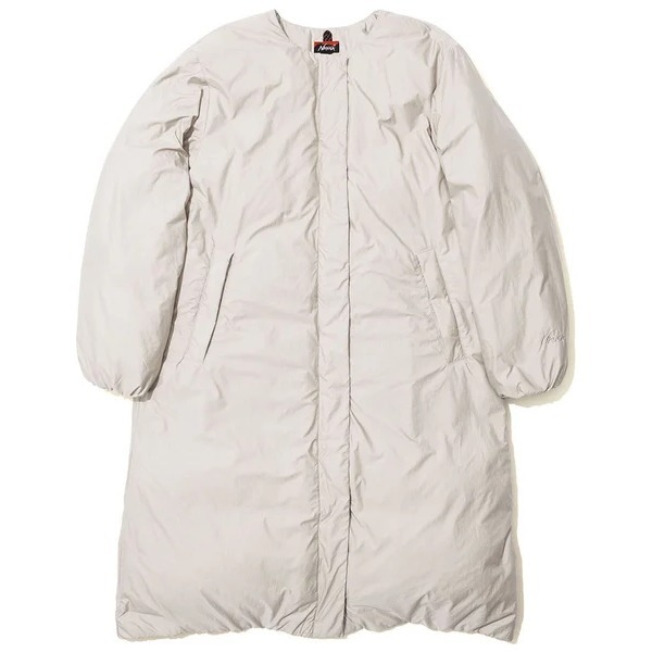 NANGA �i���K NO COLLAR DOWN COAT IVO WM N2631-0D031B003068 �A�C�{���[ [�T�C�YWM(����109cm�g��59cm����50cm����62.5cm)]