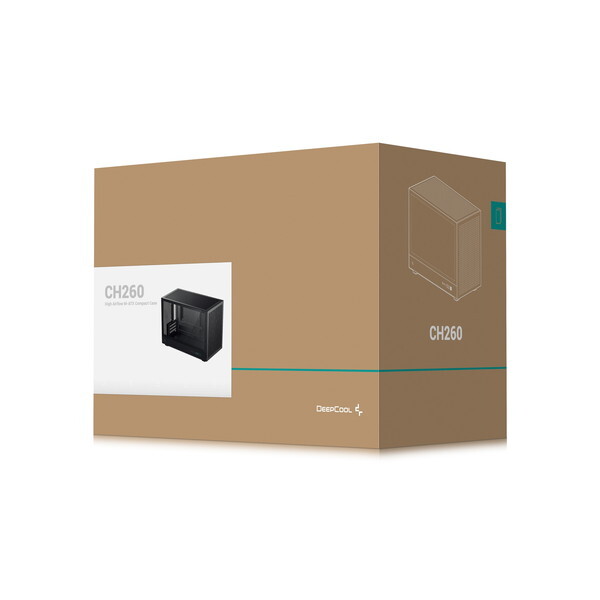 DEEPCOOL R-CH260-BKNGM0-G-1 ブラック [ミニタワー型 PCケース