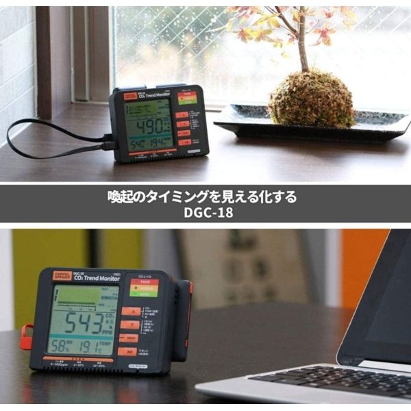 DOPPELGANGER DGC-18 CO2 TREND MONITOR [二酸化炭素濃度