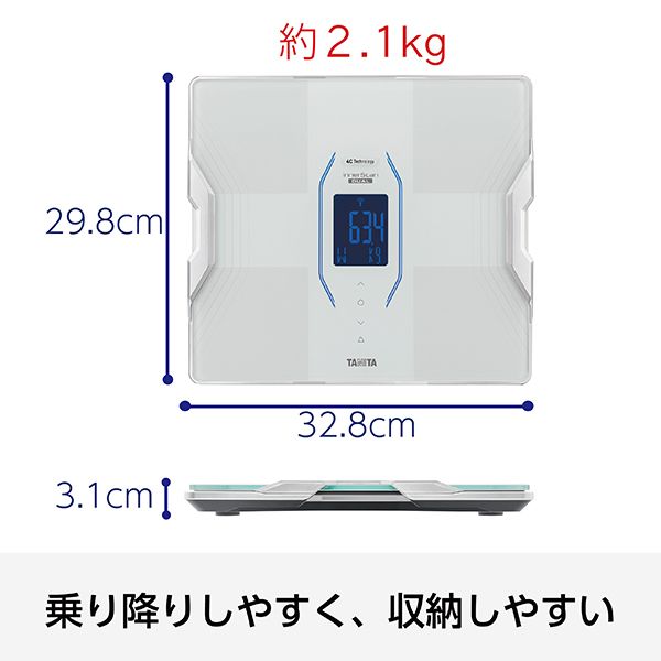 即日出荷 タニタ 体組成計 スマホ 日本製 ホワイト RD-906 WH 医療分野