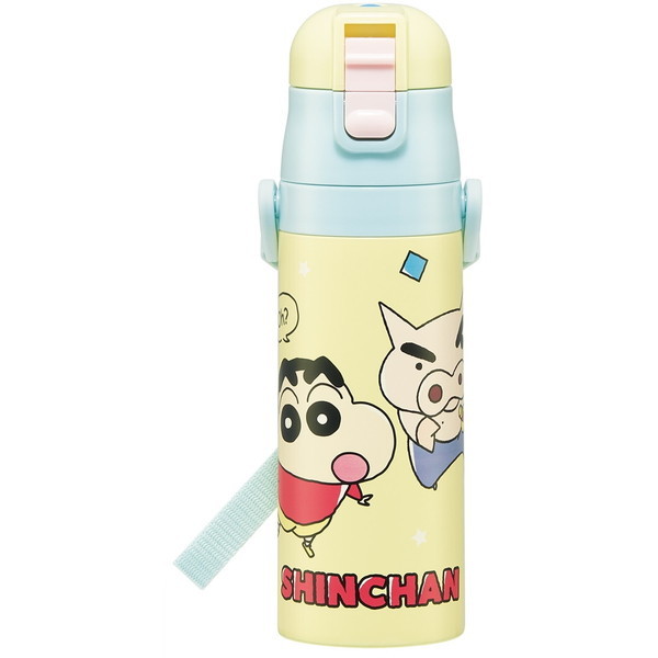スケーター SDC4 クレヨンしんちゃん23 子供用 ステンレス 水筒 470ml