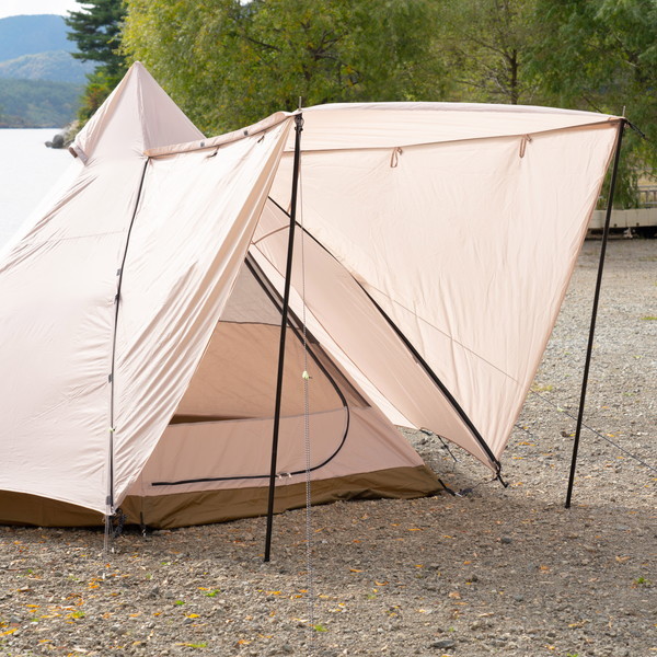 テッピーテント QUECHUA (ケシュア) キャンプ ティピー型テント ポリコットン
