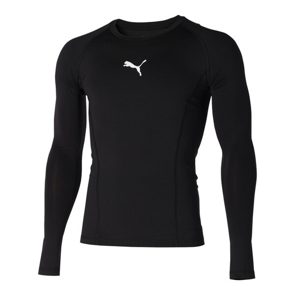 PUMA �v�[�} �T�b�J�[�V���c LIGA BASELAYER �N���[�l�b�N LS �V���c L 658223 03 Puma Black