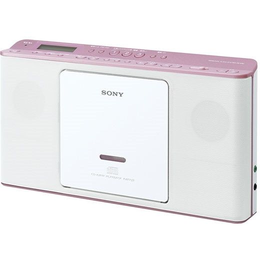 ZS-E80 語学学習機能　ソニー CDラジオ　リスニング　ピンク SONY ZS-E80-P ピンク [CDラジオ] | 激安の新品・型落ち・アウトレット