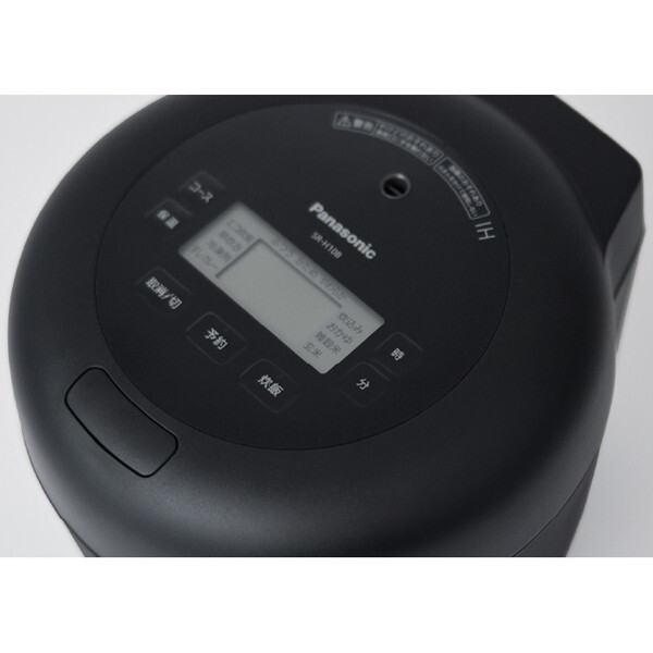 PANASONIC SR-H10B-K ブラック [IH炊飯器 (5.5合炊き)] | 激安の新品