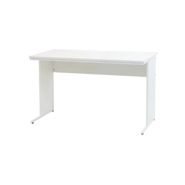 �y�@�l����zNetforce WDH-1260-W-WH �z���C�g [���[�N�f�X�N �ؐ� ���� ��1200×���s600mm]