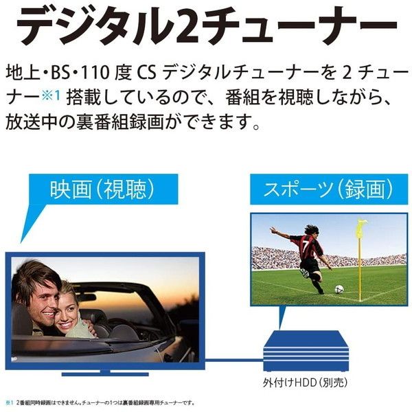 SHARP 2T-C32DE-B ブラック系 AQUOS [32V型 地上・BS・110度CSハイビジョンLED液晶テレビ] | 激安の新品・型落ち・アウトレット  家電 通販 XPRICE - エクスプライス (旧 PREMOA - プレモア)