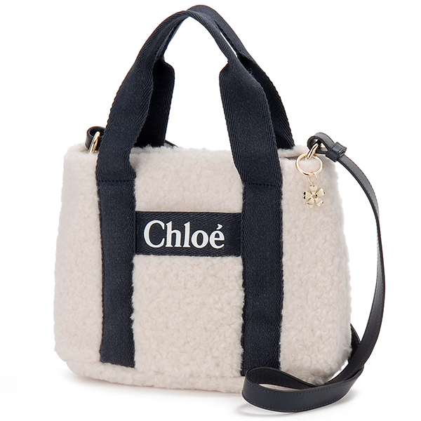 Chloe クロエ キッズ ハンドバッグ ショルダー付き C10323 N78 OFF