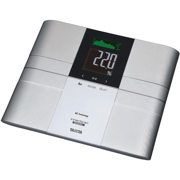 TANITAinnerScan DUAL RD-504SV シルバー TANITA RD-504-SV インナースキャンデュアル [体組成計] | 激安の新品