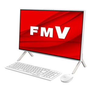 富士通 FMVF77H3B ブラック ESPRIMO [デスクトップパソコン 23.8型