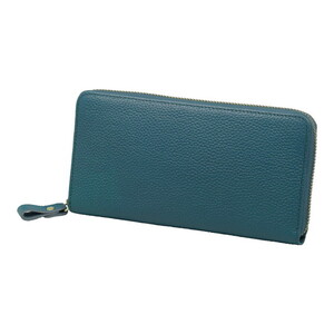 小田清 豊岡工房 仕分け易いコインが分けられる牛革長財布 ブラック