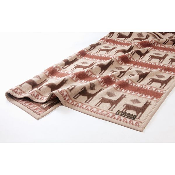 京都西川 アルパカ毛布 京都西川 アルパカ毛布 140x200cm ローズブランケット - メルカリ