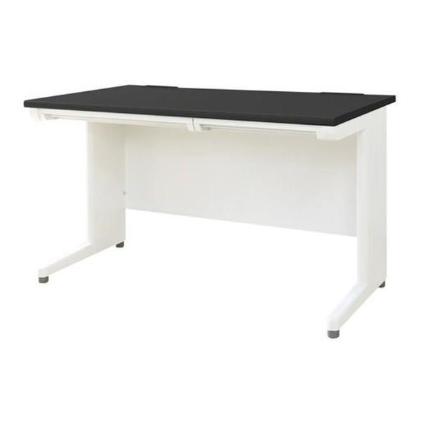 �y�@�l����z Netforce LHD-127-W-WH-BK �V�u���b�N �{�̃z���C�g [���� (W1200mm)]